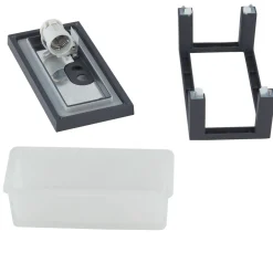 Lucande utendørs vegglampe Aurelien, grå, metall, 12,5 cm, IP54 Hot