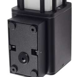 Lucande utendørs vegglampe Dakil, svart, aluminium Hot