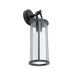 Lucande utendørs vegglampe Emmeline, bobler, aluminium, høyde 45 cm New