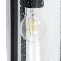 Lucande utendørs vegglampe Emmeline, bobler, aluminium, høyde 45 cm New