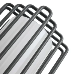 Lucande utendørs vegglampe Chandan, 41,9 cm, antrasitt, aluminium Sale