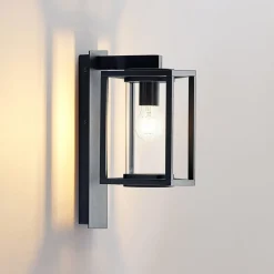 Lucande utendørs vegglampe Ferda, sett med 2, antrasitt, IP44| Vegglamper Utendørs