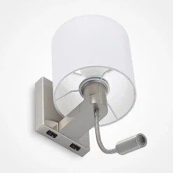 Lucande vegglampe Brinja, 45 cm, svingbar, leselampe, E27| Design- Og Hotellbelysning