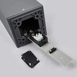 Lucande veilampe Klemens, 65 cm, antrasitt, metall, E27| Gatebelysning, Pullert Belysning