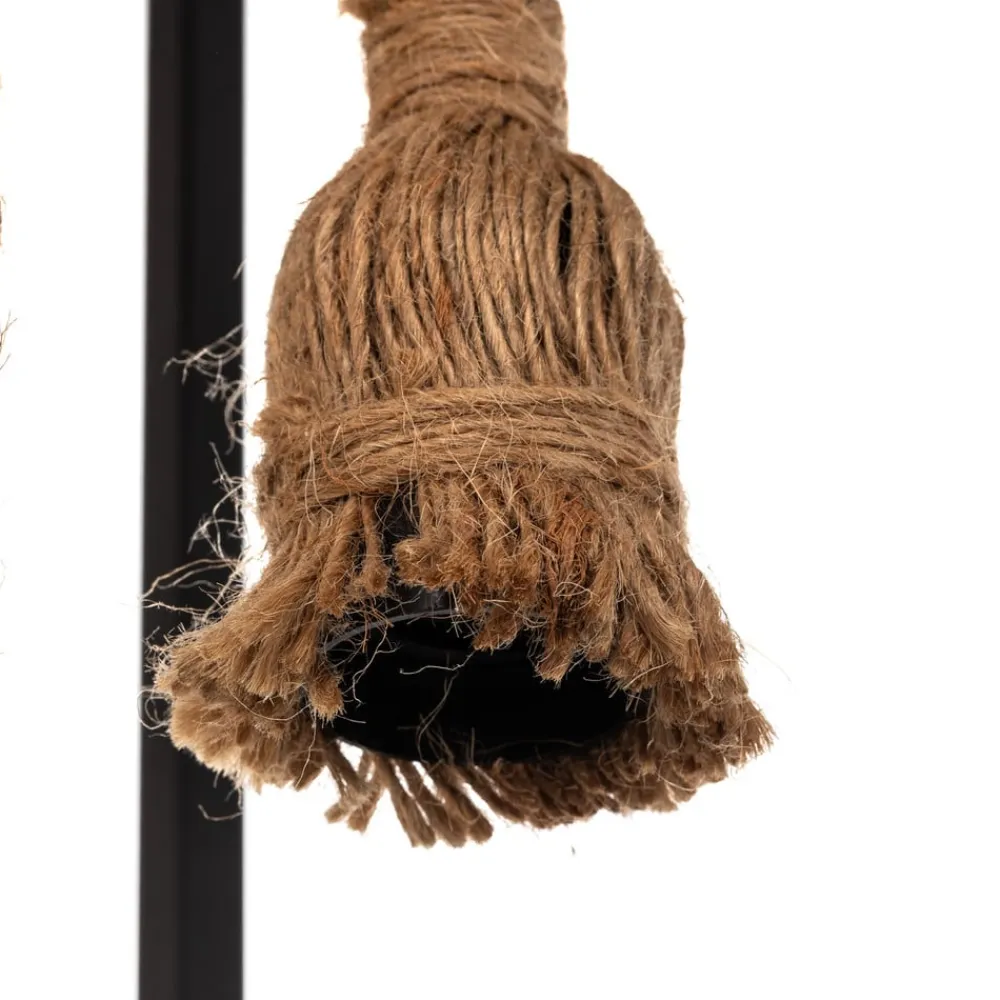 Lucande Vlados vegglampe, bur, 54 cm| Vegglamper