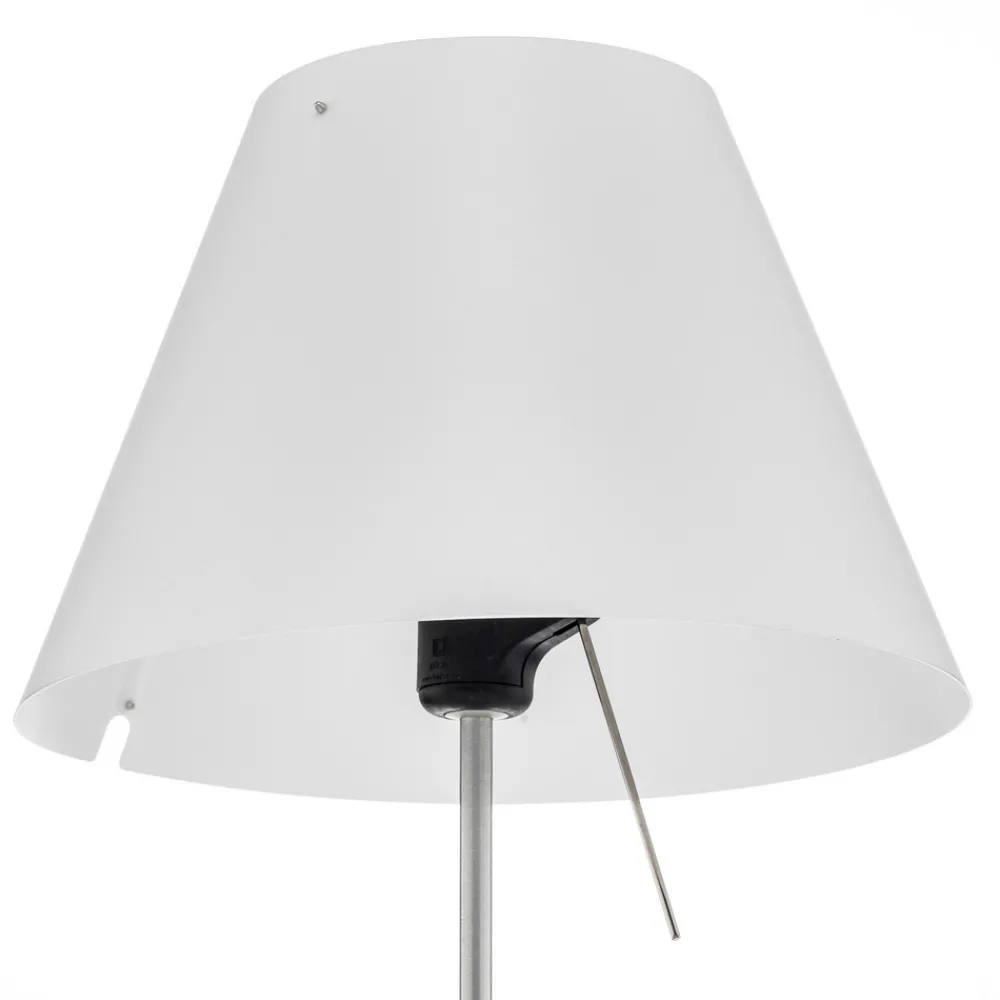 Luceplan Costanzina bordlampe alu, hvit Best