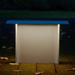 Luceplan Fienile LED-sokkellampe 32 cm lysegrå| Sokkellamper