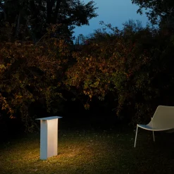 Luceplan Fienile LED-veilampe 72 cm lysegrå Clearance