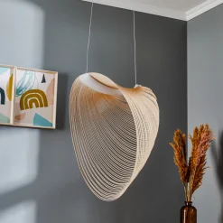 Luceplan Illan LED hengelampe i tre, dimbar, Ø 60 cm Clearance