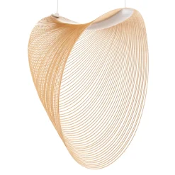 Luceplan Illan LED hengelampe i tre, dimbar, Ø 60 cm Clearance