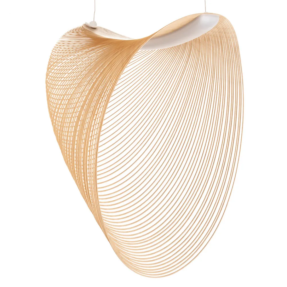 Luceplan Illan LED hengelampe i tre, dimbar, Ø 60 cm Clearance