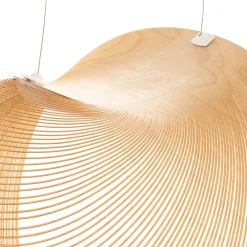 Luceplan Illan LED hengelampe i tre, dimbar, Ø 60 cm Clearance