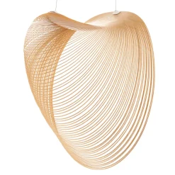 Luceplan Illan LED hengelampe i tre, dimbar, Ø 60 cm Clearance