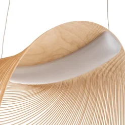 Luceplan Illan LED hengelampe i tre, dimbar, Ø 60 cm Clearance