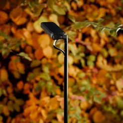 Luceplan LED-veilampe Flia, 120 cm høy, svart, plast Best