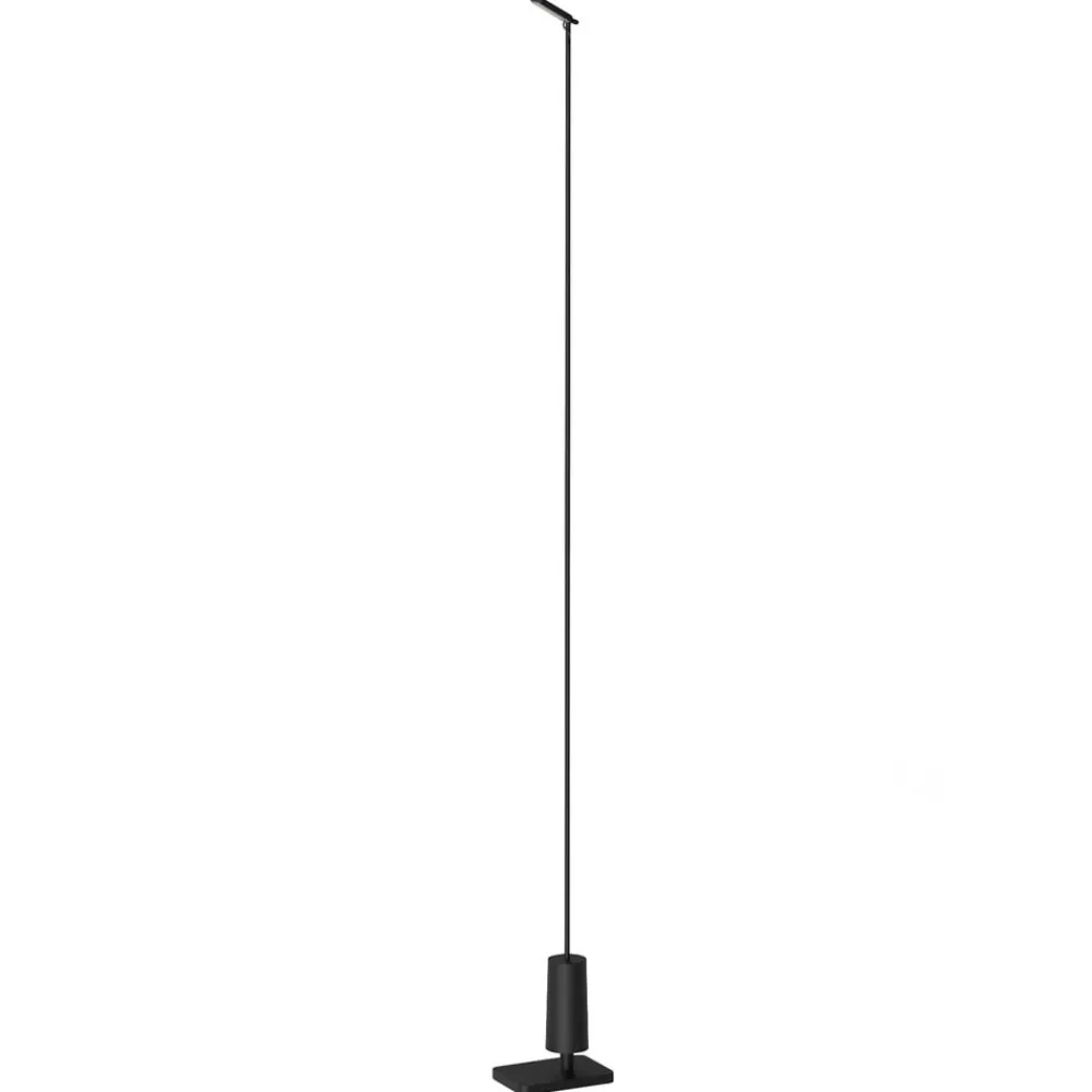 Luceplan LED-veilampe Flia, 120 cm høy, svart, plast Best