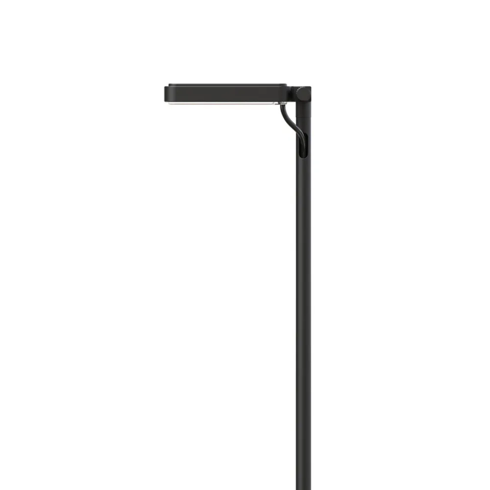 Luceplan LED-veilampe Flia, 120 cm høy, svart, plast Best
