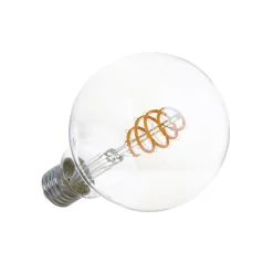 LUUMR Smart LED-pære G95 E27 ravfarget 4,9W Tuya WLAN Best