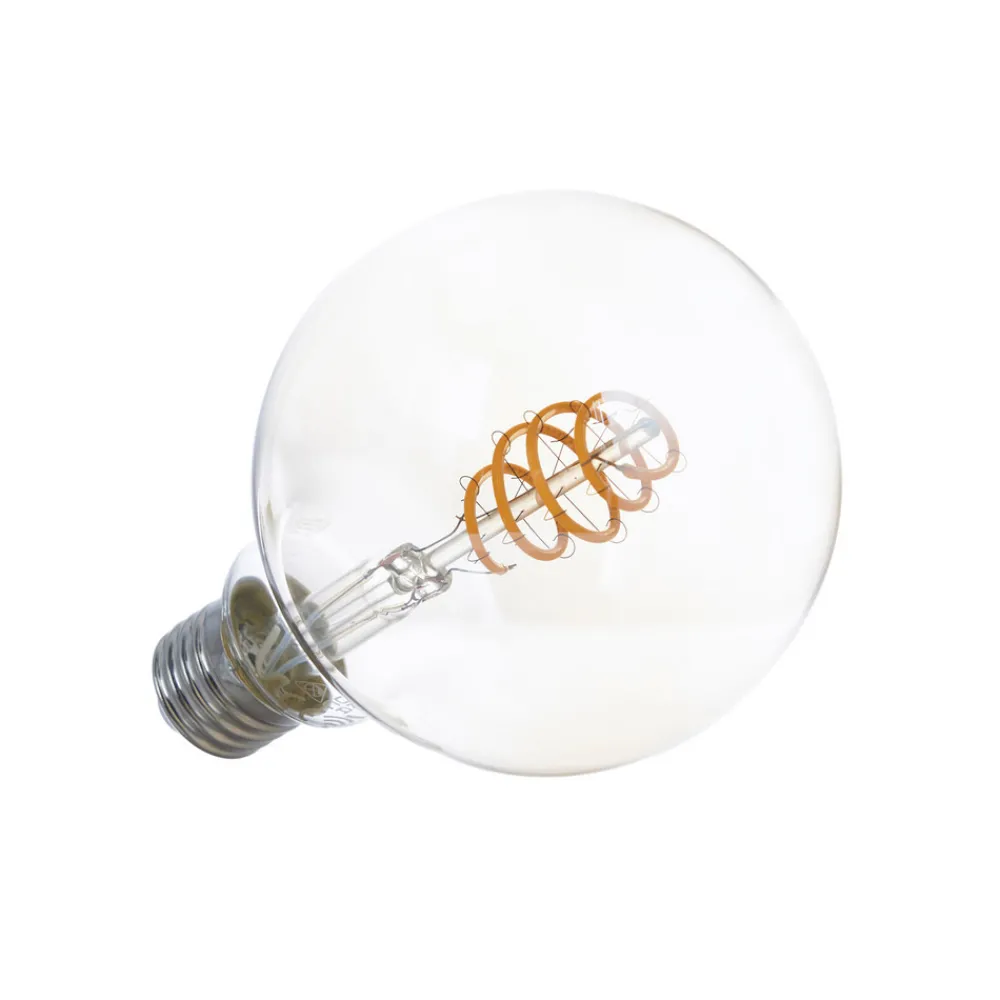 LUUMR Smart LED-pære G95 E27 ravfarget 4,9W Tuya WLAN Best