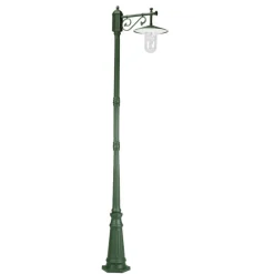 K.S. Verlichting Lyktestolpe lyktestolpe grønn/klar| Lyktestolper