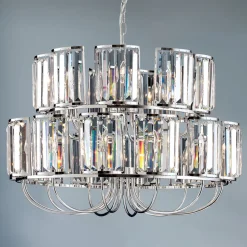 ORION Lysekron Gstaad besmykket med K9-krystaller New