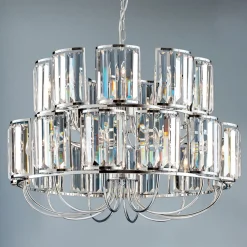 ORION Lysekron Gstaad besmykket med K9-krystaller New