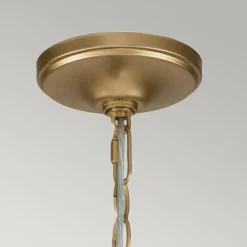 KICHLER Lysekrone Capitol Hill, 12 lyskilder, messing Best