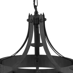 Searchlight Lysekrone Cartwheel II, 5 lyskilder Outlet