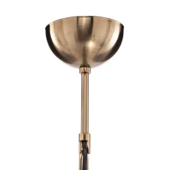 Lucea Lysekrone Castro, messing antikk, 5 lyskilder Outlet