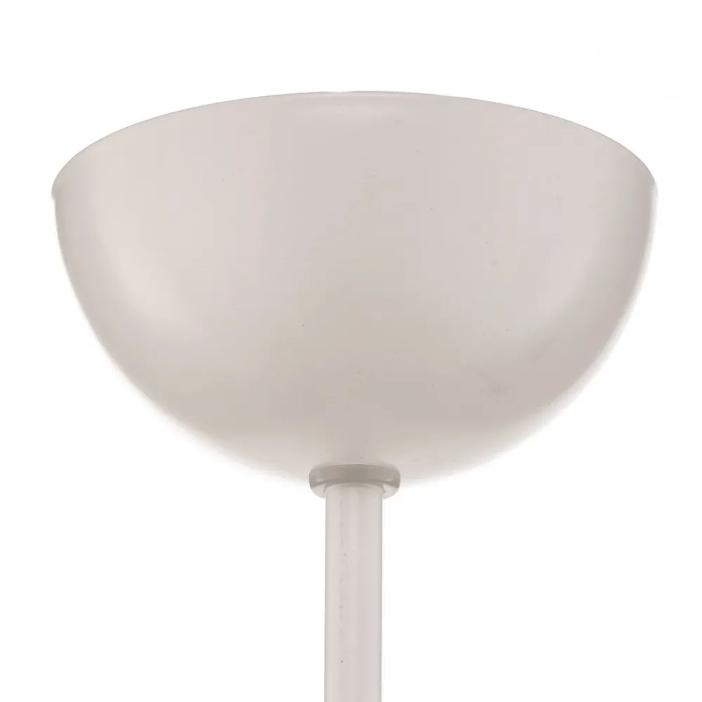 EMIBIG LIGHTING Lysekrone Foreman 3 lyskilder, hvit-kobber