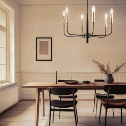 Luminex Lysekrone Hedwig, 6 lyskilder Clearance