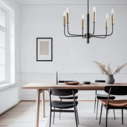 Luminex Lysekrone Hedwig, 6 lyskilder Clearance