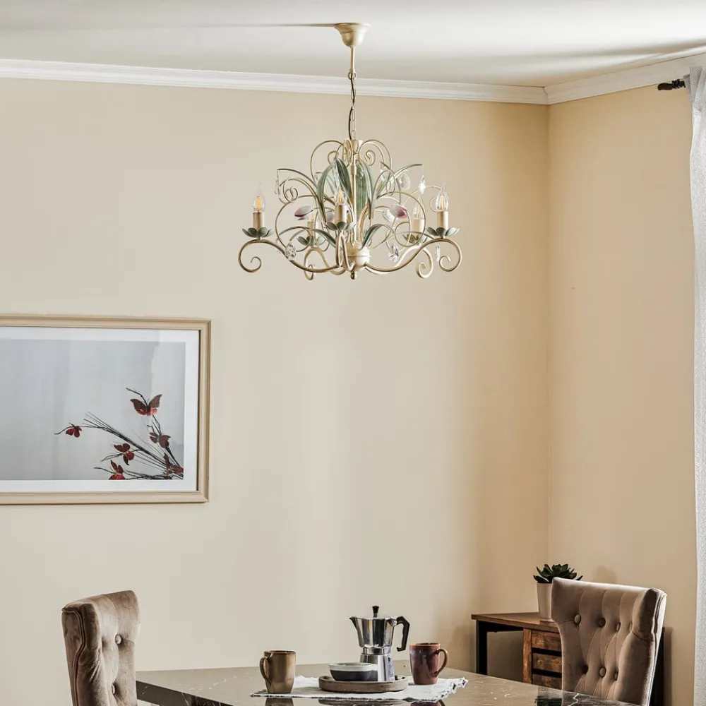 Luminex Lysekrone Luce, 5 lyskilder| Lysekroner