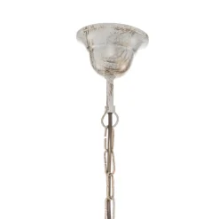 HELAM Lysekrone Malbo med 5 lyskilder i hvitt Best