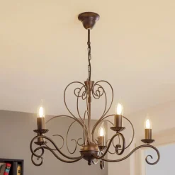 Luminex Lysekrone Mauro, 5 lyskilder| Lysekroner