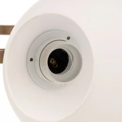 Lucea Lysekrone Ramella, antikk messing, 6 lyskilder| Lysekroner