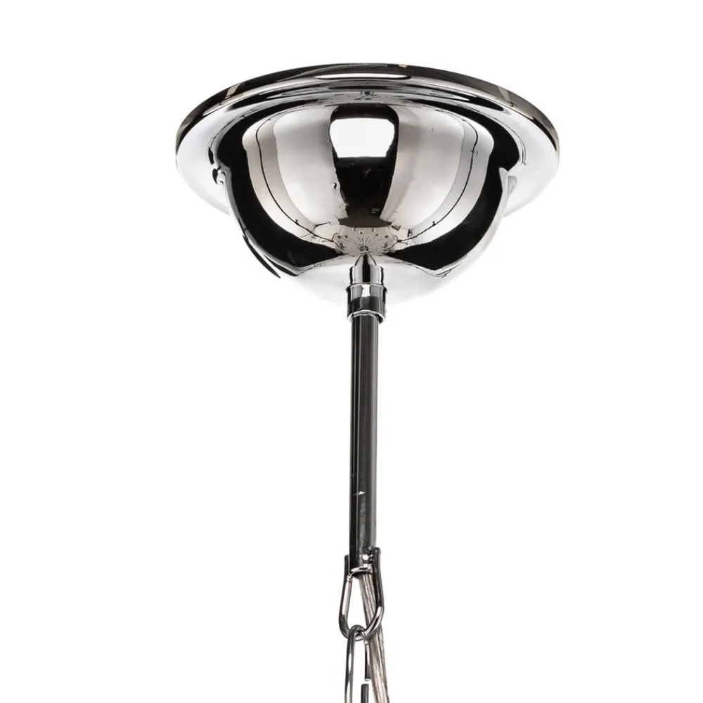 Domiluce Lysekrone Retro, 16-flammet, krom| Lysekroner