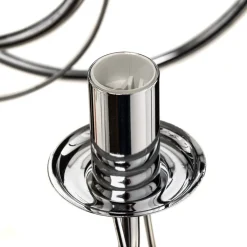 Domiluce Lysekrone Retro, 16-flammet, krom| Lysekroner