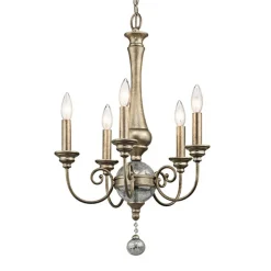 KICHLER Lysekrone Rosalie, 5 lyskilder, Ø 45 cm Discount