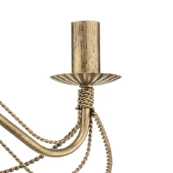 EMIBIG LIGHTING Lysekrone Tori 3, 3 lyskilder, gull Outlet