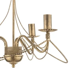 EMIBIG LIGHTING Lysekrone Tori 3, 3 lyskilder, gull Outlet