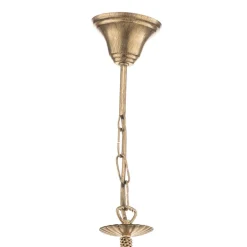 EMIBIG LIGHTING Lysekrone Tori 3, 3 lyskilder, gull Outlet