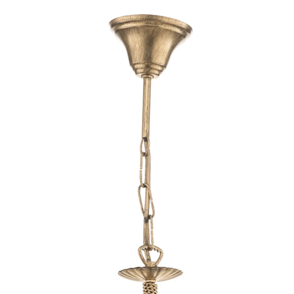 EMIBIG LIGHTING Lysekrone Tori 3, 3 lyskilder, gull Outlet