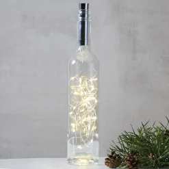 STAR TRADING Lyslenke til flasker Dew Drops 200 cm batteri Outlet