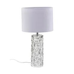 Markslöjd Madame hvit bordlampe med tekstilskjerm Sale