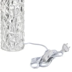 Markslöjd Madame hvit bordlampe med tekstilskjerm Sale