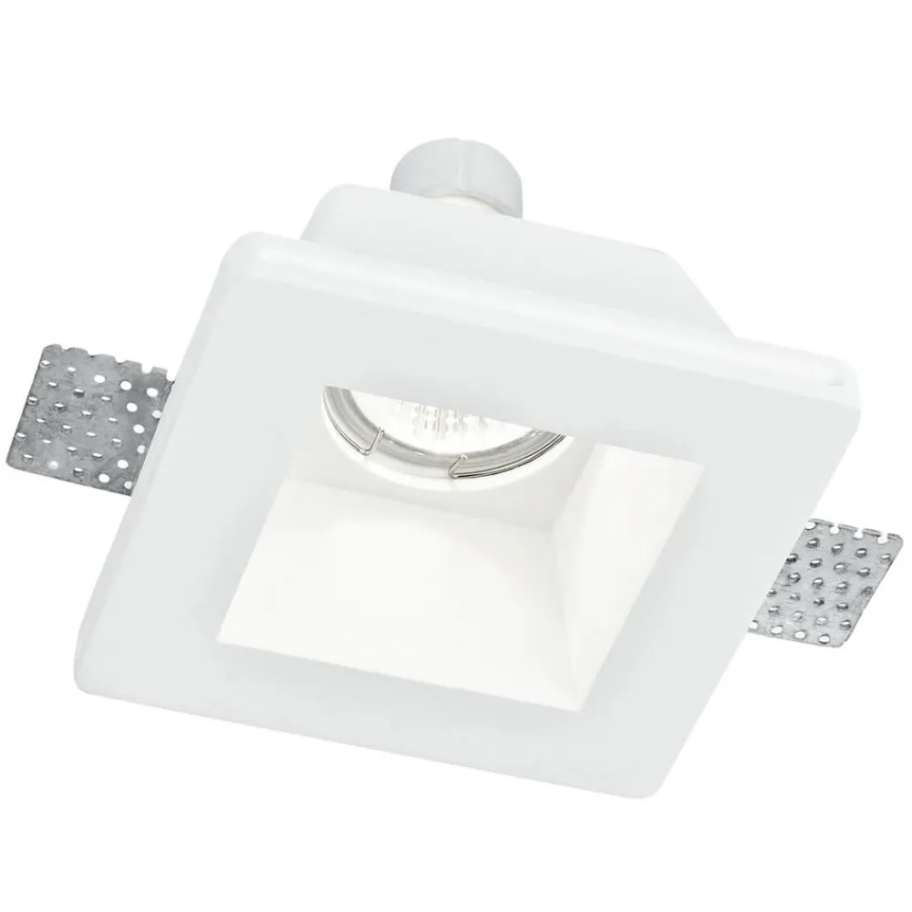 Eco-Light Malbar innfelt spot Ghost laget av gips| Downlights