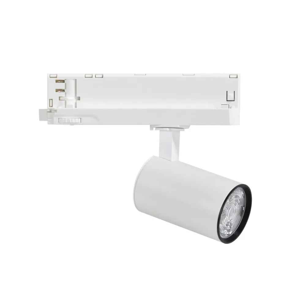 MEGAMAN Marco 2 Mini LED-spot, hvit, 2 800 K, 24° / 36°, 3-faset| Butikkbelysning