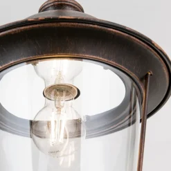 ORION Mariella utendørs pendellampe, svart-kobber, metall Online