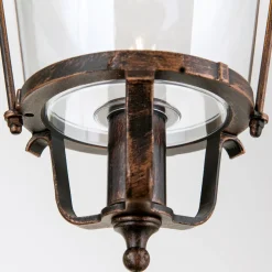 ORION Mariella utendørs pendellampe, svart-kobber, metall Online